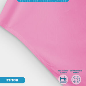 POWER CAT Tudung Sekolah Merah Jambu Selapis Owning Lembut | Size XS-L | Pink Colour School Uniform Tudung One Layer - Image 8