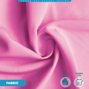POWER CAT Tudung Sekolah Merah Jambu Selapis Owning Lembut | Size XS-L | Pink Colour School Uniform Tudung One Layer - Image 9