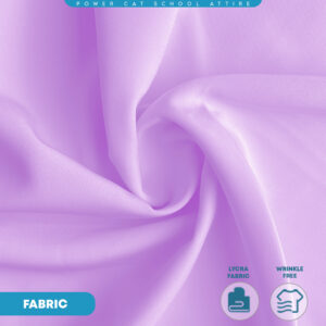 POWER CAT Tudung Sekolah Ungu Selapis Owning Lembut | Size XS-L | Purple Colour School Uniform Tudung One Layer - Image 9
