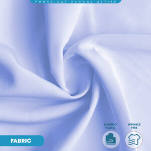 POWER CAT Tudung Putih Labuh 2 Lapis Licin | Size S-XL | White School Uniform Tudung Two Layer | School Hijab - Image 9