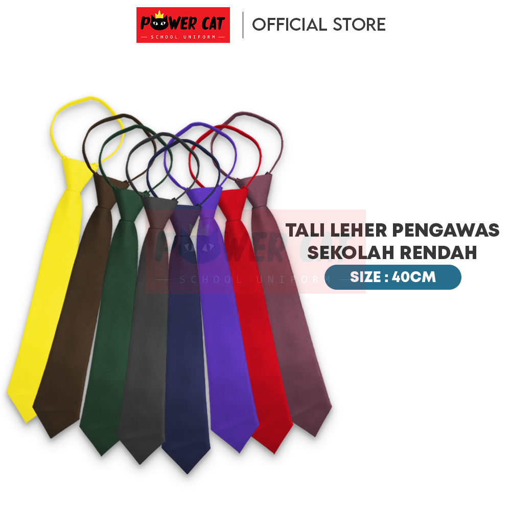 Tali Leher Sekolah | Tali Leher Uniform Sekolah Rendah & Menengah | School Tie
